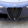carpart2021 Carbon Fiber ABS Front V Shape Grille Trim Fit