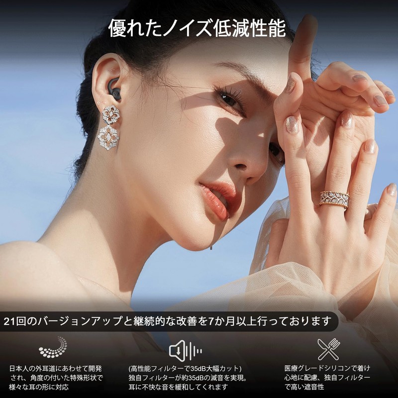 [2024 New] Ear Plugs for Sleep, Sound Insulation, Noise Reduction,