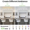 WILON Track Lighting Fixtures, 6 Light Kit Flush Mount Ceiling