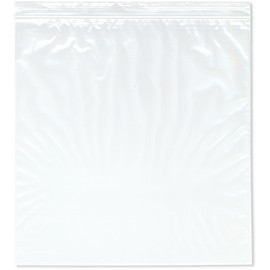 Plymor 10.6" x 11" (Case of 1,000), 1 Gallon, 1.8 Mil Zipper Reclosable Storage Bags
