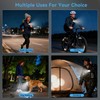 Fymblin Running Lights for Runners, Clip on Flashlight, Rechargeable LED