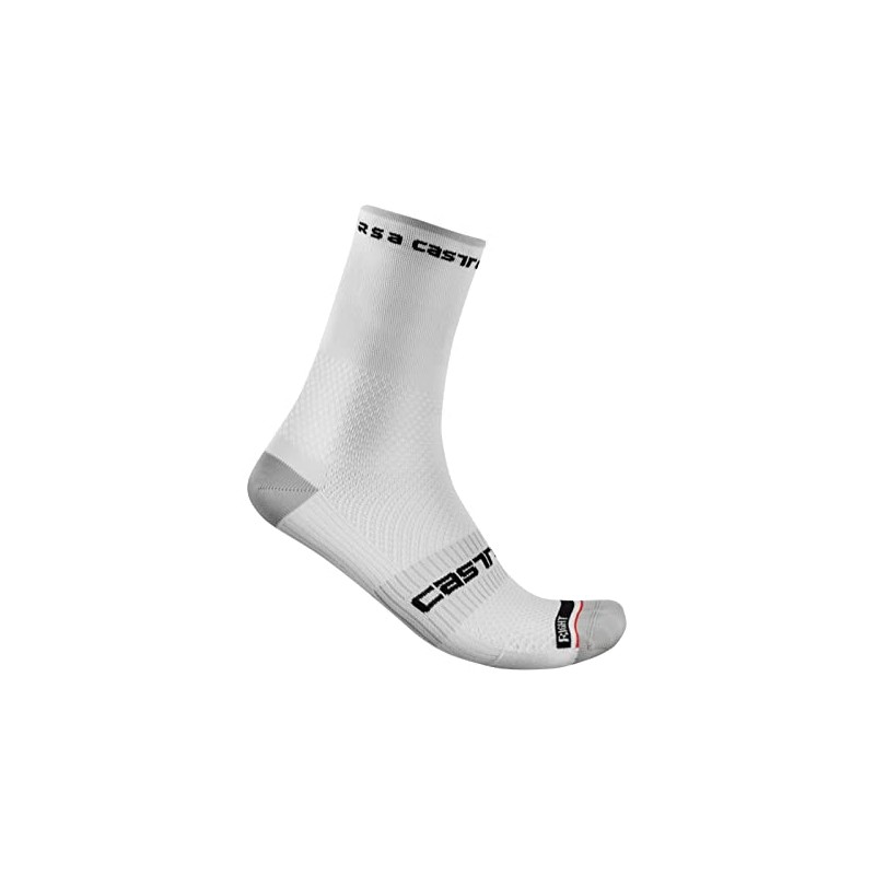 CASTELLI Men's Sporty, White Black, M