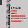 TAYA e-NOVE-91 9 Speed Bike Chain, 136 Links, GST Rust-Proof,