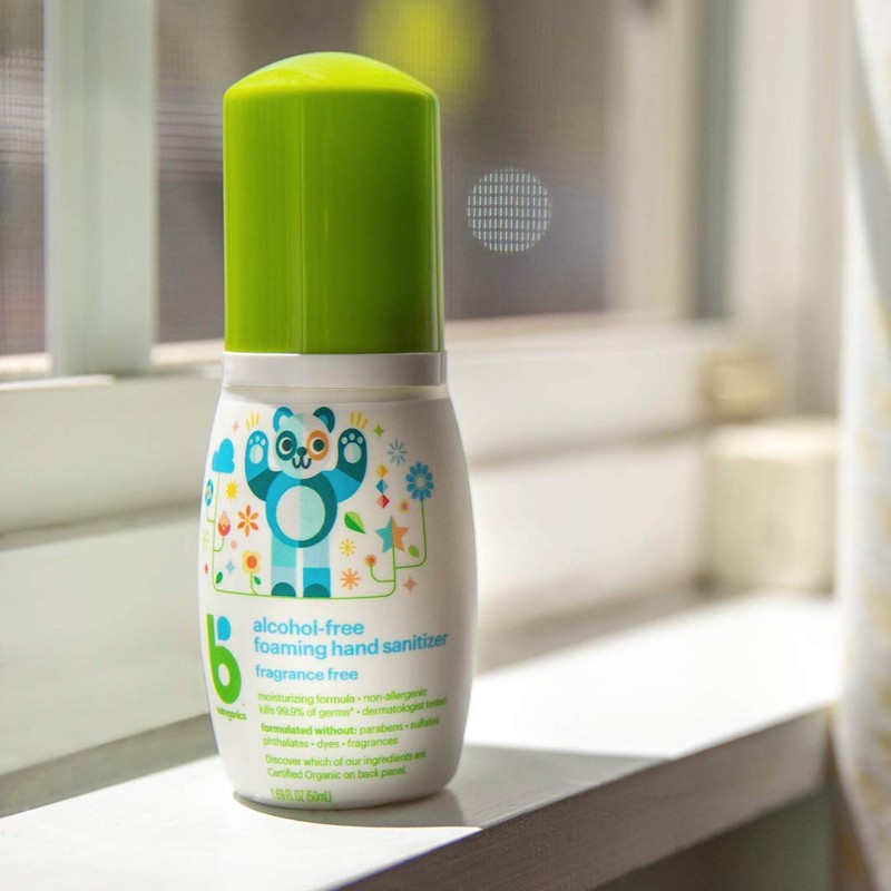 Babyganics Alcohol Free Foaming Hand Sanitizer, 1.7 oz