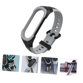 COLLBATH Concise TPU Watch Strap Comfortable Band for and Skin-Friendly Wristband Simple Color Design for Everyday Wear