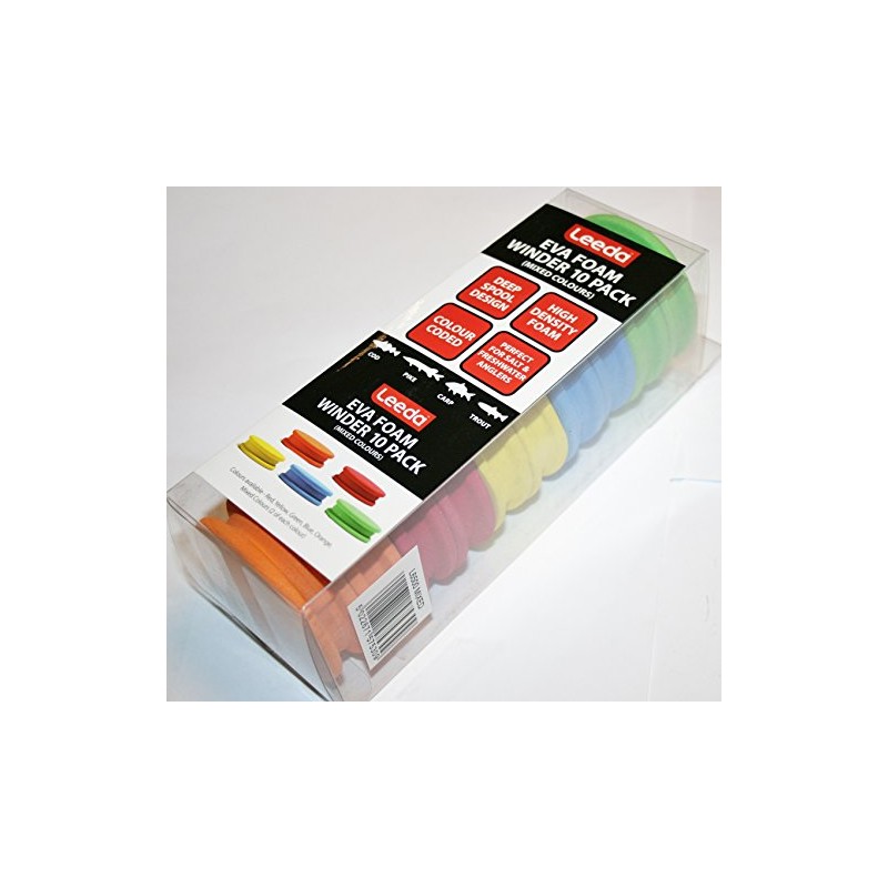 Leeda EVA Foam Rig Winders Mixed