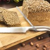 Luxshiny 2Pcs Stainless Steel Bread Cutter Blades Double Serrated Replacement