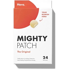 Mighty Patch Original - Hydrocolloid Acne Pimple Patch Spot Treatment (24 count)