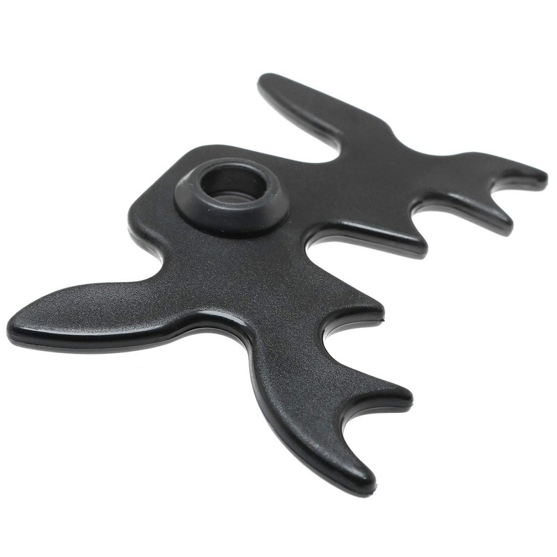 DGZZI Moosehead Bridge Head Black Plastic Slip-On Moosehead Bridge Head