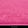 HOMESCAPES Imperial Plain Rasberry Bath Mat 50 x 80 cm