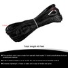 BWBWND 3/16 in x 50 ft Synthetic Winch Rope, 6000