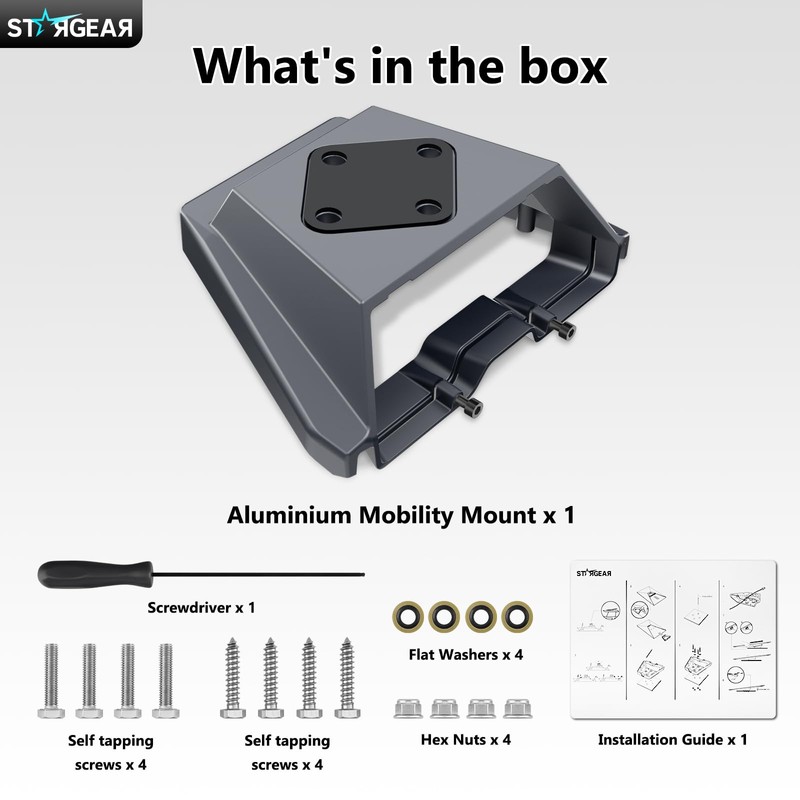 Starlink Gen 3 Mount, Starlink Standard Mounts Mobility Heavy Duty,