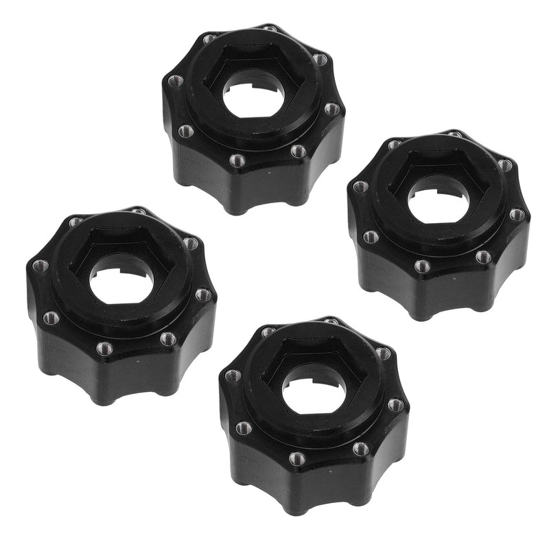 4pcs 17mm Hex Adapter Professional Aluminum Alloy Fine Machined 3.8