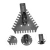 FUNOMOCYA Ice Shovel Snow Removal Tool Metal Ice Breaking Shovel