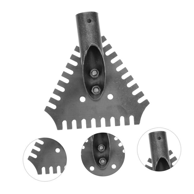 FUNOMOCYA Ice Shovel Snow Removal Tool Metal Ice Breaking Shovel