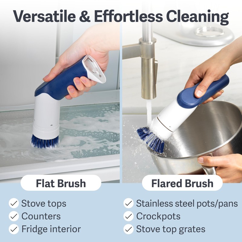 Casabella Power Spin Handheld Scrubber