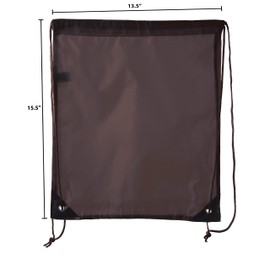 Mato & Hash Drawstring Bulk Bags Cinch Sacks Backpack Pull String Bags | 15 Colors | 1PK-100PK Available