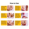 MRSCOL Press on Toenails Short,Ombre Pink Toenail Press ons Square