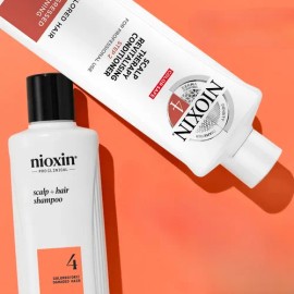 Nioxin Dúo Anticaída De Limpieza Para Cabello Teñido 1l #4