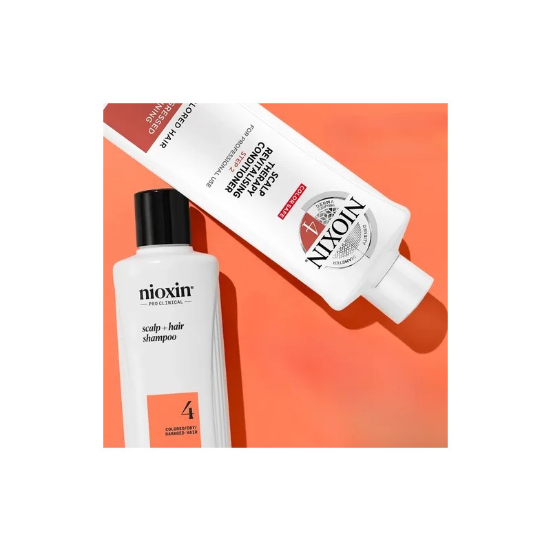 Nioxin Dúo Anticaída De Limpieza Para Cabello Teñido 1l #4