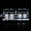 IN‑12 LED Tube Clock 4‑Bit Seven‑Color RGB LED Digital Nixie