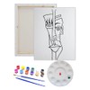 Essenburg Pre Drawn Canvas PICASSO 2 Paint Kit | Adult