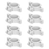 50pcs Electric Fence Insulators Pulse Electric Fence Terminal Rod Insulators