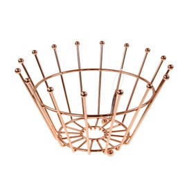 APOLLO Fruit Bowl Crown, Copper, 36x36x19