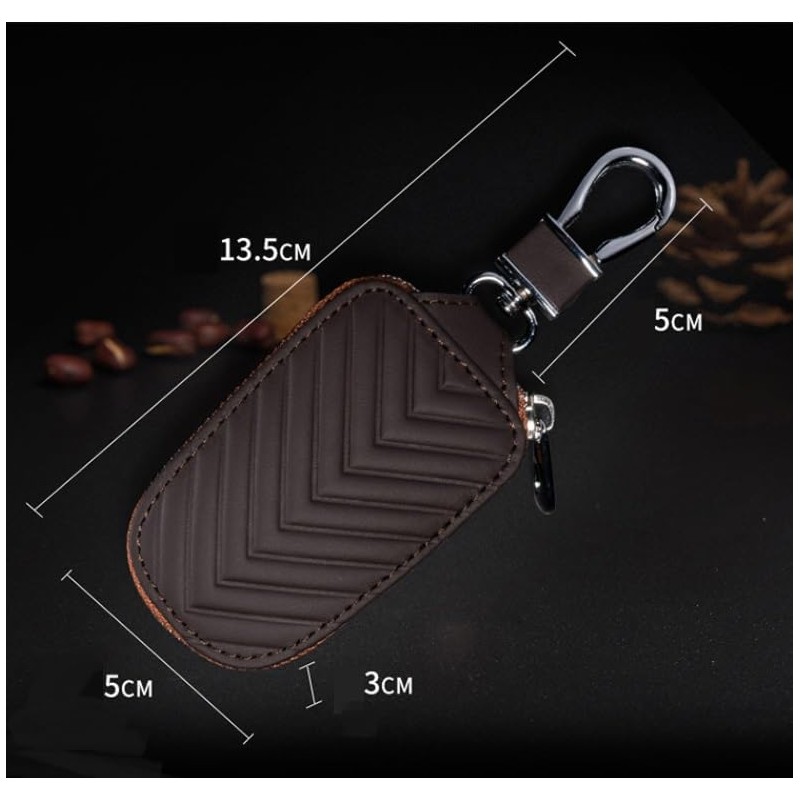Car Key Fob Cover, Key Case for Keychain Car Auto