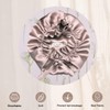 Atrube Satin Silk Bonnet for Hair with 3 Premium Scrunchies,