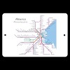4yougifts Explore Boston Transit: Vintage MBTA Subway Map Sign
