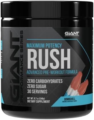 Giant Performance Giant Rush Preworkout Bomb Shell - 30 Servings