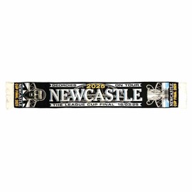 GIFTS 4 ALL Newcastle 2025 Carabao Cup Final Fans Match Day Scarf, Newcastle 2025 Cup Final Scarf, Newcastle Fans League Cup Final Scarf