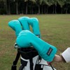 Golf Club Headcover Overflow Blue Wood Cover Driver Fairway Wood