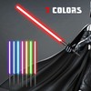 auomii Lightsaber, Rechargeable Light Saber with RGB 7 Color Metal