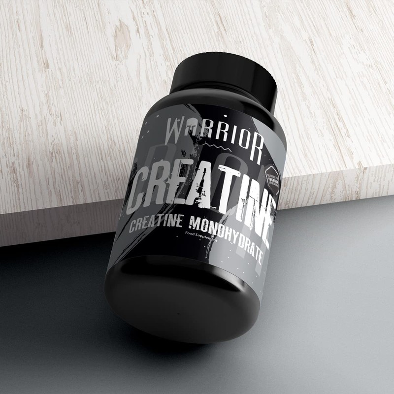 Warrior Creatine Monohydrate Tablets – 3000mg Per Serving – Supplement