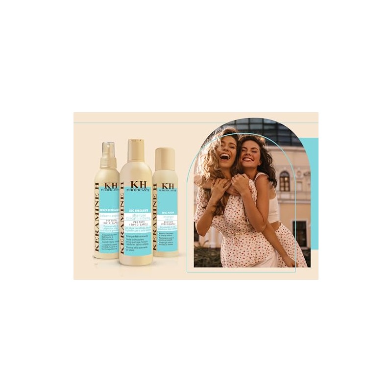 KERAMINE KH PURIFICANTE USO FREQUENTE SHAMPOO DELICATO ANTISMOG 300 ML