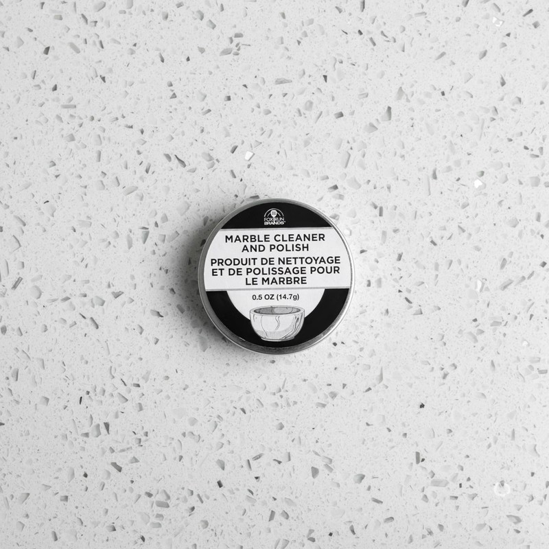 Fox Run Marble Cleaner and Polisher, 0.5 Ounces of Marble