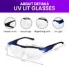 UV Lit Optical Glasses with LED Light – Multi-Purpose Sanitary