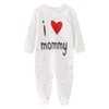 MIXIA Unisex Baby Bodysuit Newborn Baby Clothes Cotton Footed Sleep
