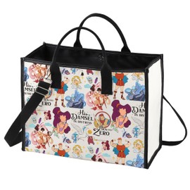 LEVLO Muses Movie Tote Bag Greek Mythology Fans Gift Muses His Damsel In Distress Shoulder Bag Villain Merch (His Damsel LT)