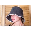 Halsa Sauna Hat, Natural Wool Sauna Cap for Men and