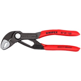 KNIPEX Tools Cobra Water Pump Pliers, 5 inch, red