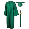 GraduationMall Matte Graduation Gown Cap Tassel Set 2025 for High