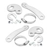 CADUFUELLY 2 Sets Universal Torque Arm Conversion Kit with Hose