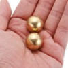 sourcing map 2pcs Precision Solid Brass Bearing Balls 20mm Industrial