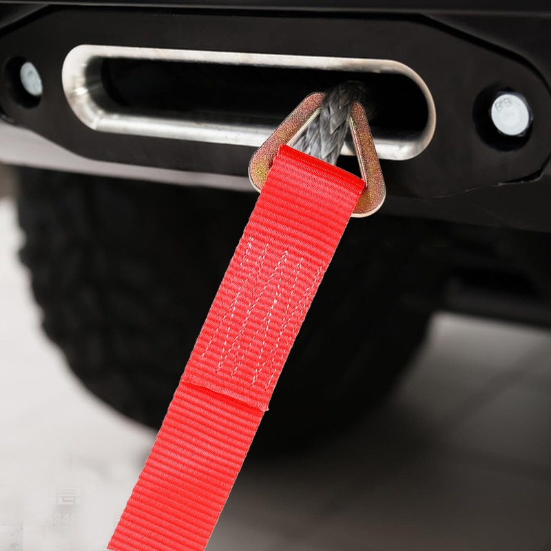 Alipis Portable Heavy Duty Towing Rope Vehicle Strap for Emergency