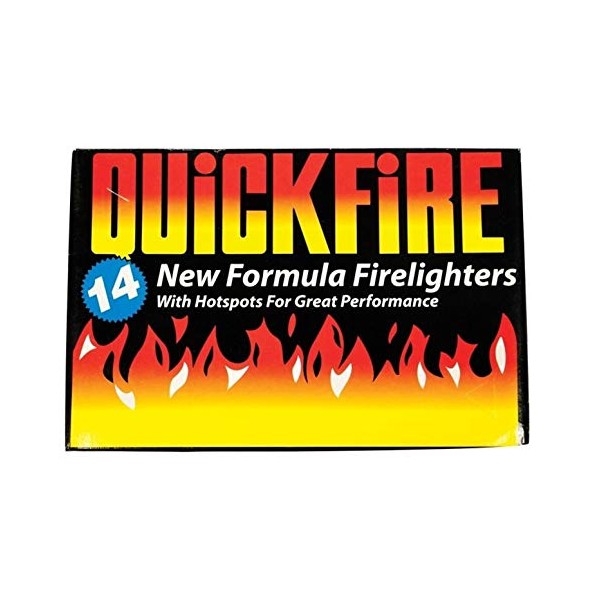 Quickfire 3X Fire Lighters Firelighters Bulk Pack Hotspots Burners BBQ COAL LIGHTERS WOOD BURNERS
