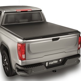FeeTUO Soft Roll-Up Tonneau Cover Truck Bed for 2007-2024 Silverado/Sierra 1500 5.8FT/69.3inch |Not for CarbonPro Bed|