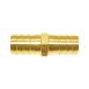 Joywayus 5/8" ID Hose Barb Hex Union Brass Fitting Water/Fuel/Air